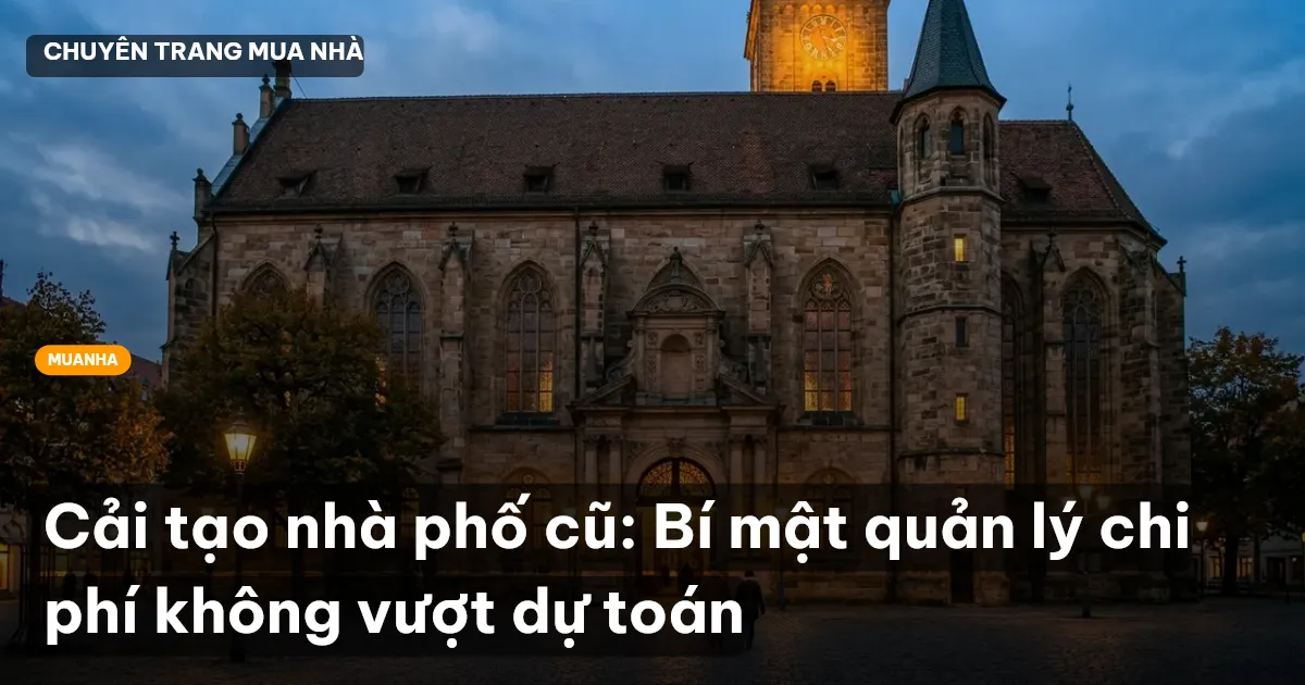 cải tạo nhà phố