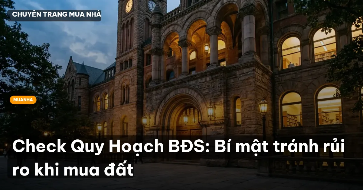 check quy hoạch