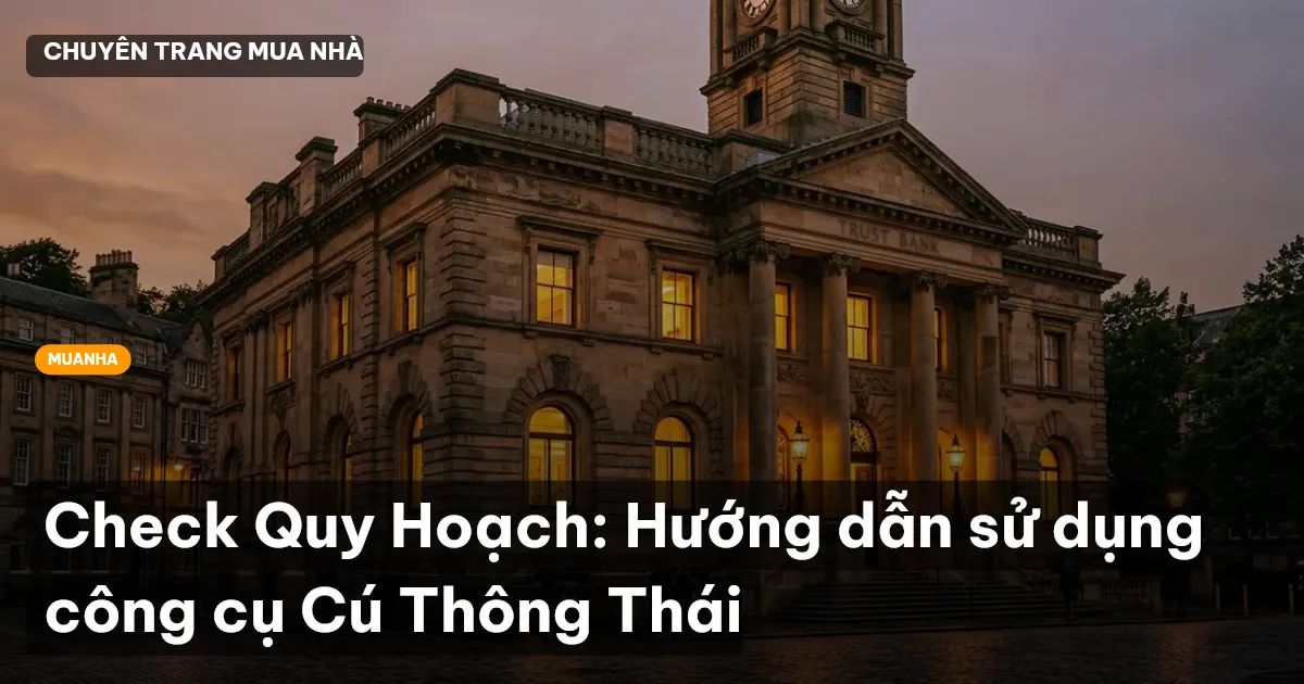 Check quy hoạch