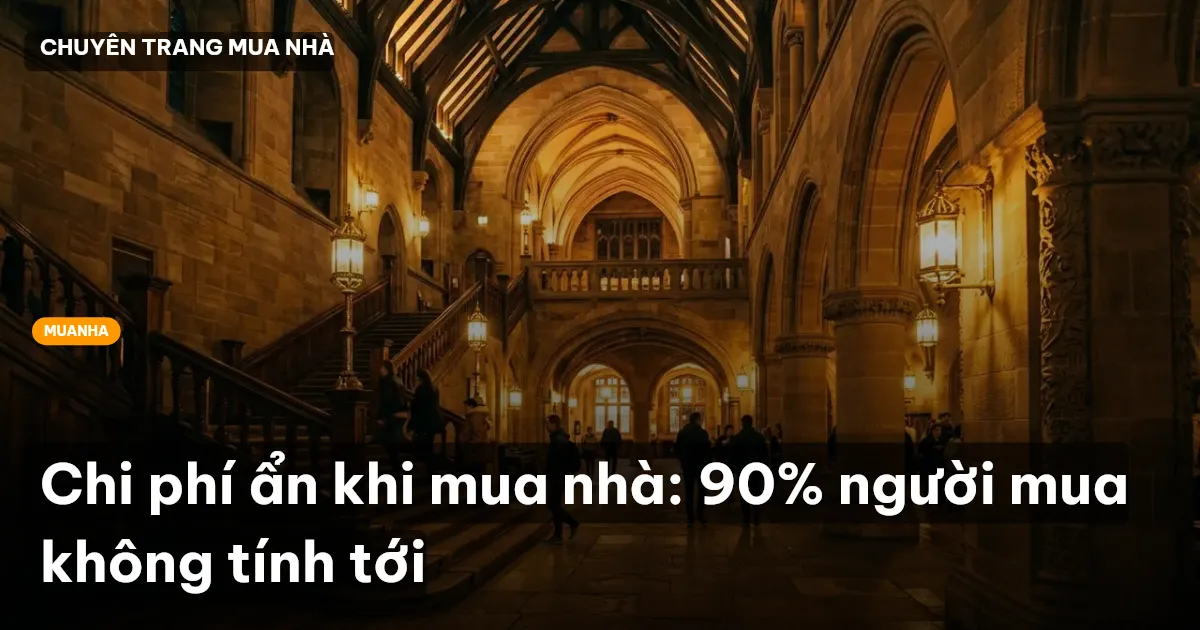 chi phí mua nhà