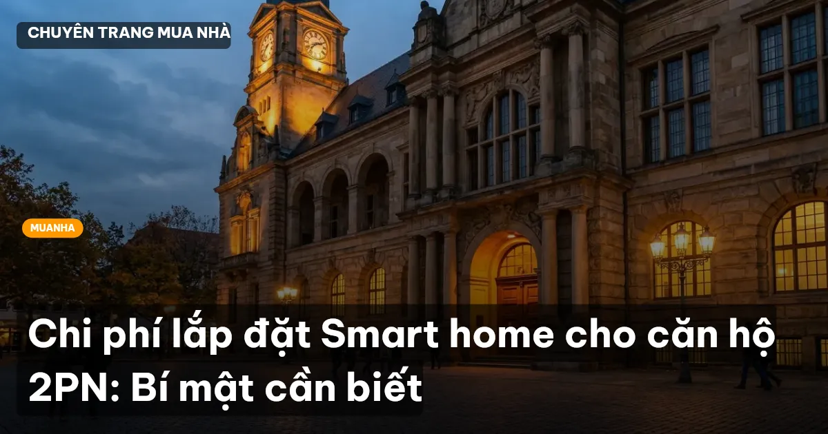 smart home căn hộ 2PN