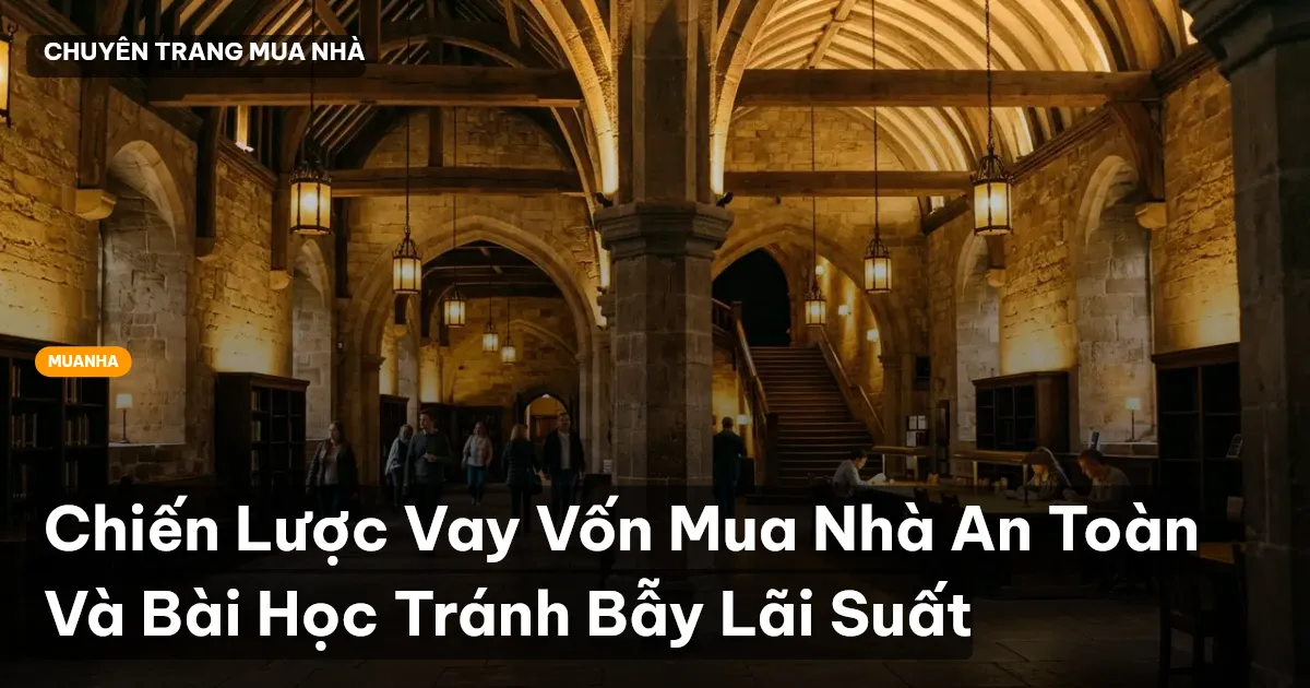 Chiến Lược Vay Vốn Mua Nhà An Toàn Và Bài Học Tránh Bẫy Lãi Suất