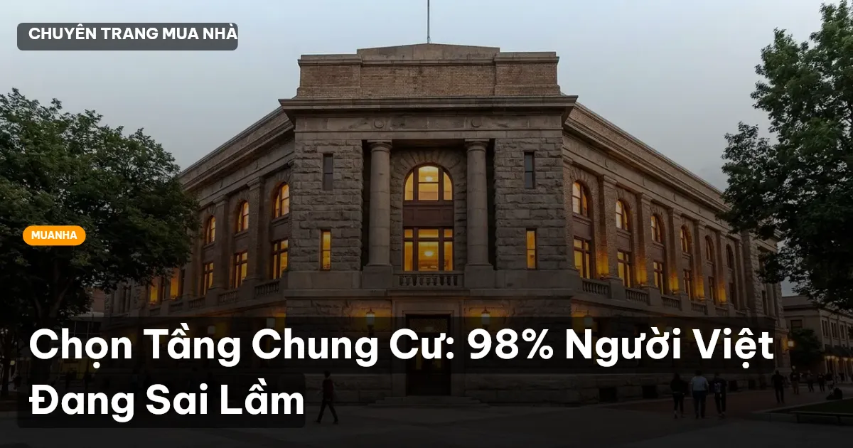 chọn tầng chung cư