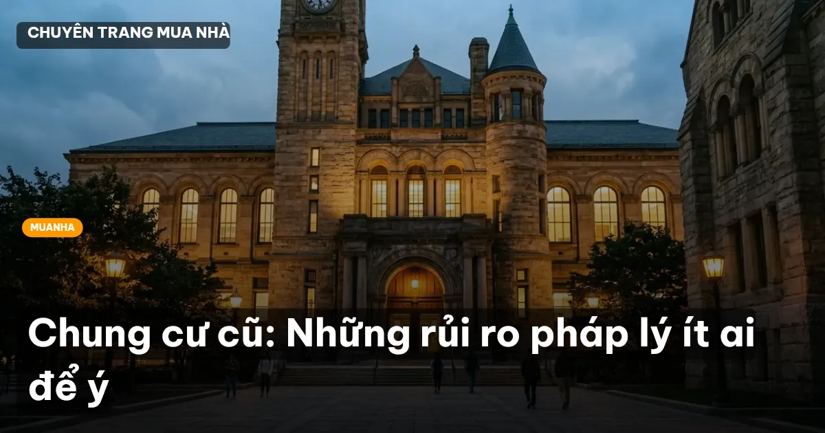 chung cư cũ