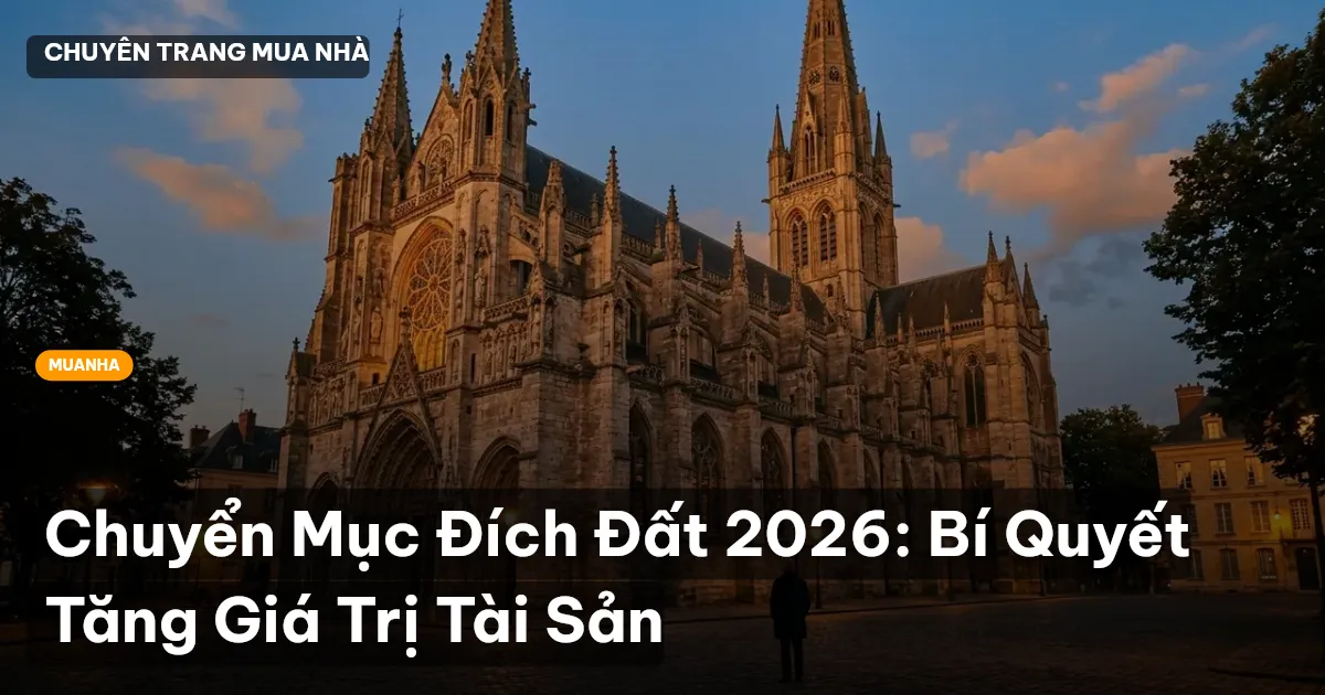 chuyển mục đích sử dụng đất