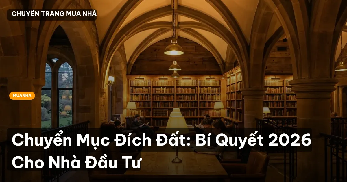 chuyển mục đích sử dụng đất