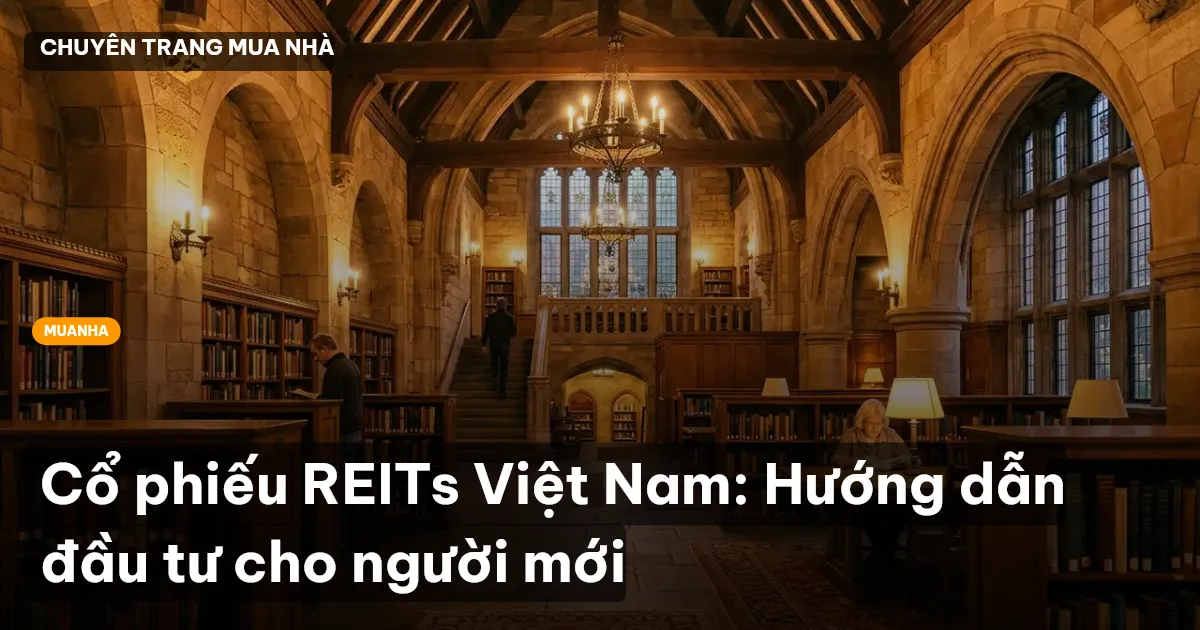 Cổ phiếu REITs Việt Nam: Hướng dẫn đầu tư cho người mới