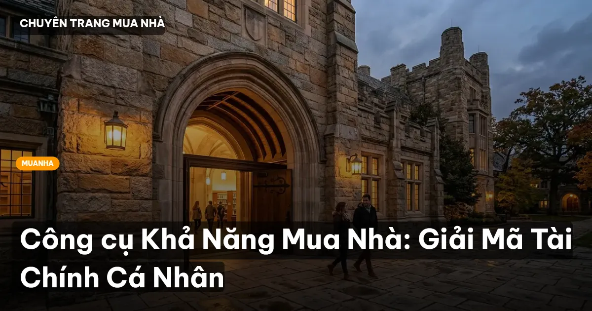 khả năng mua nhà