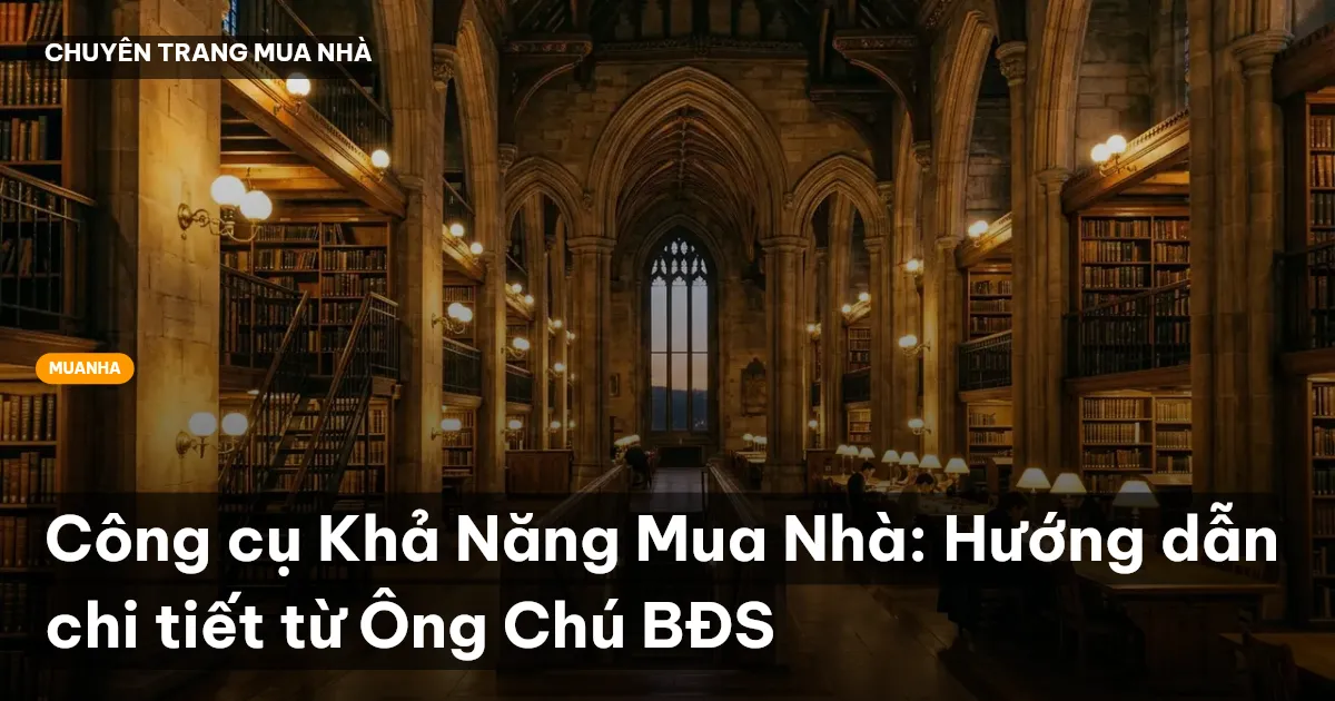 khả năng mua nhà