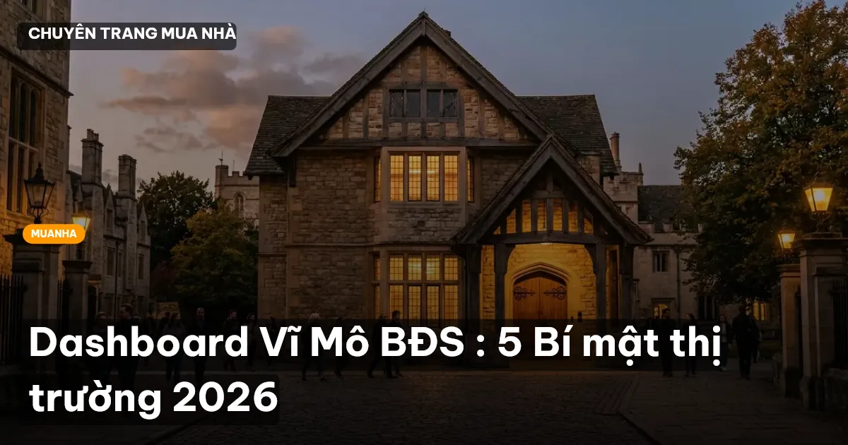 dashboard vĩ mô bđs