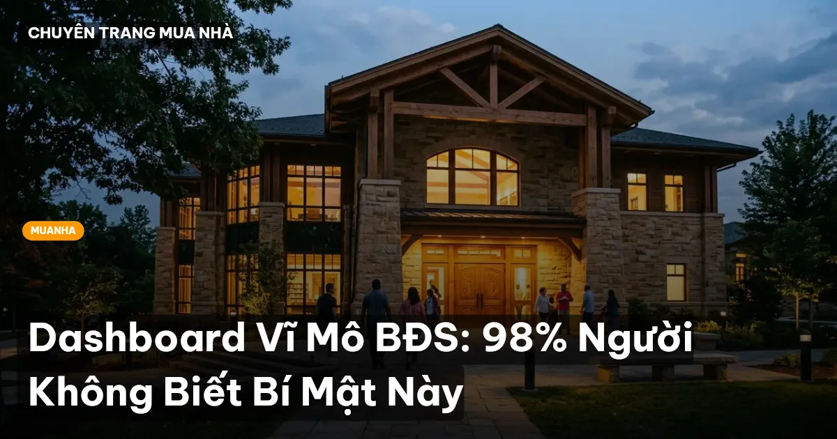 dashboard vĩ mô bđs