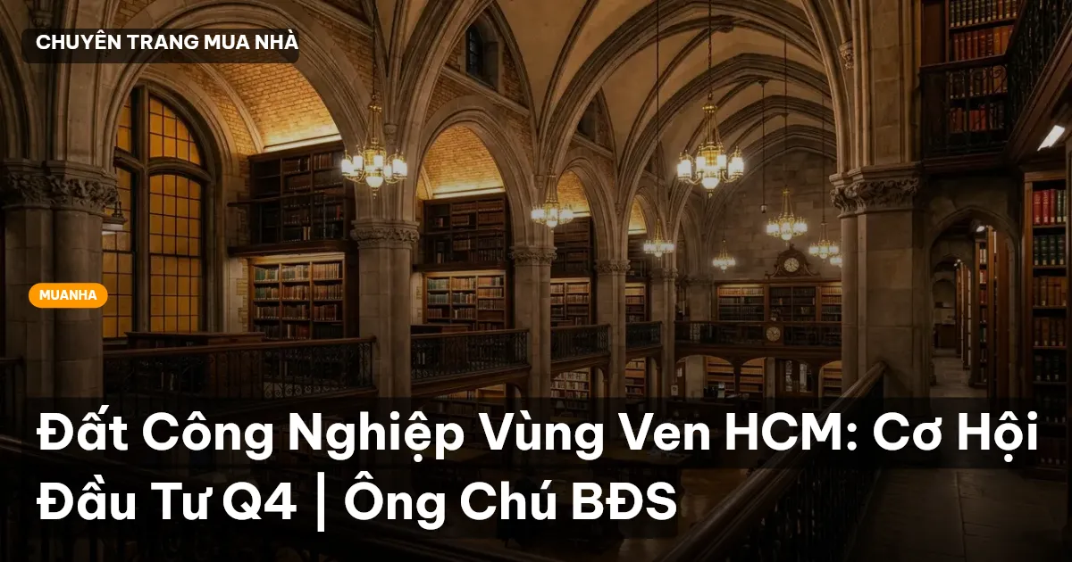 Đất Công Nghiệp Vùng Ven HCM: Cơ Hội Đầu Tư Q4 | Ông Chú BĐS