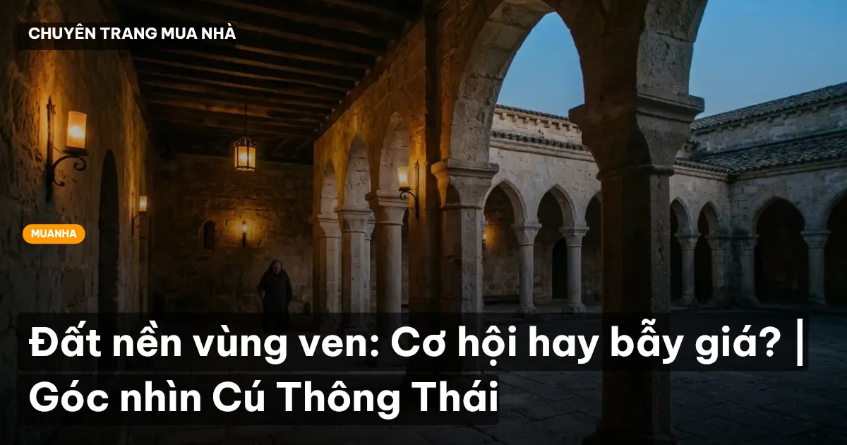Đất nền vùng ven: Cơ hội hay bẫy giá? | Góc nhìn Cú Thông Thái