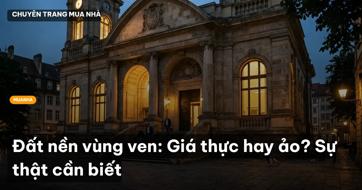 giá đất nền vùng ven