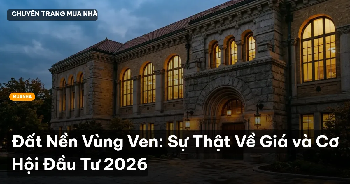 đất nền vùng ven