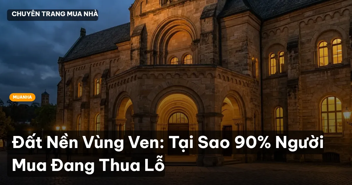 Đất Nền Vùng Ven: Tại Sao 90% Người Mua Đang Thua Lỗ