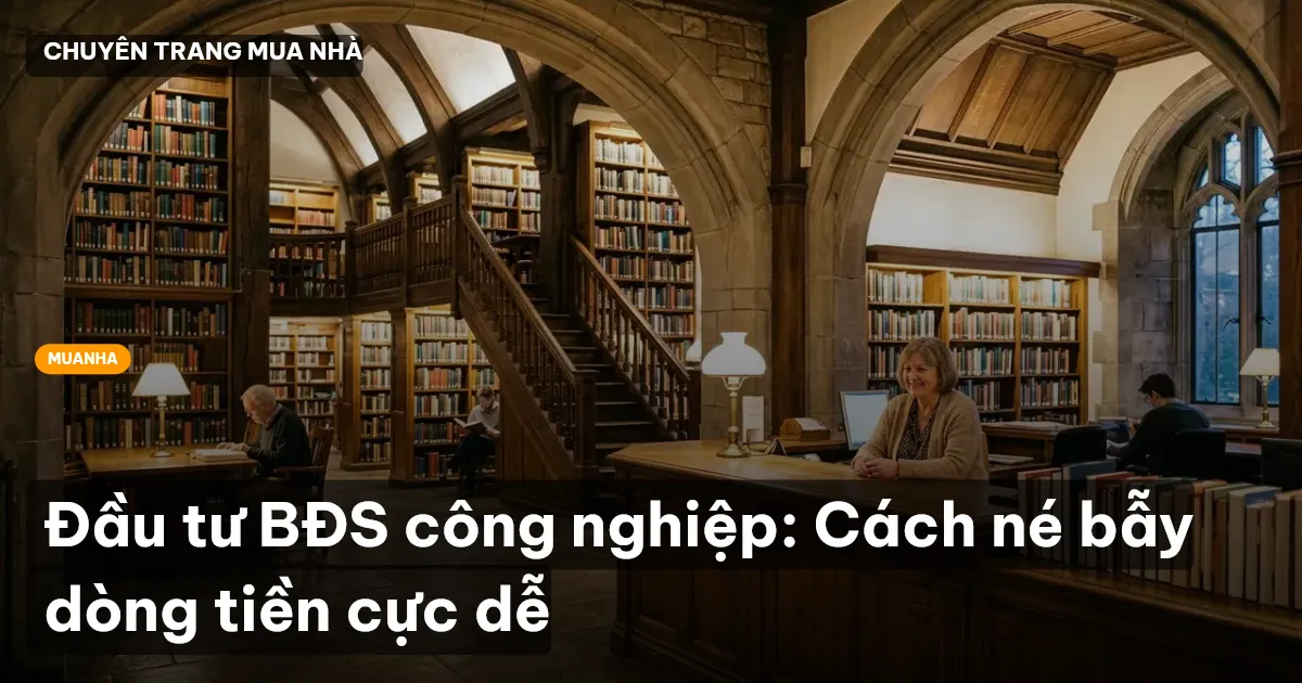 Đầu tư BĐS công nghiệp: Cách né bẫy dòng tiền cực dễ