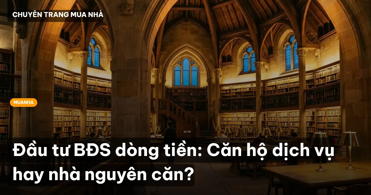 đầu tư BĐS dòng tiền
