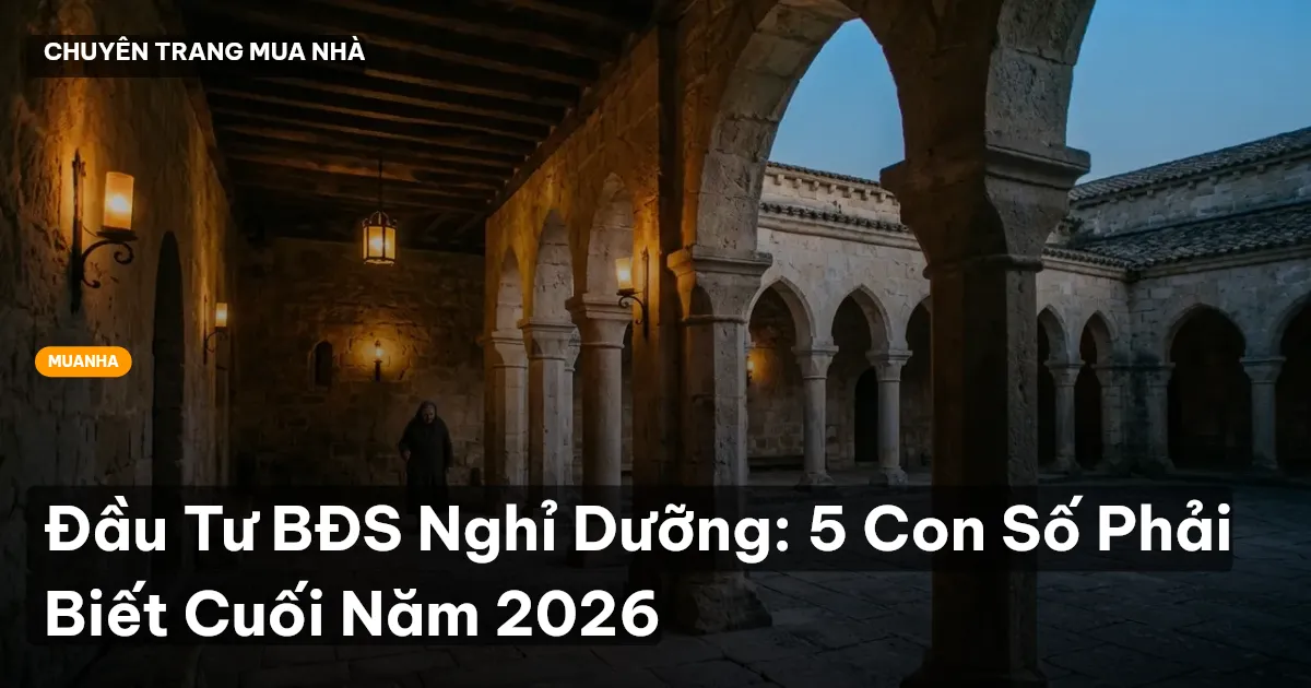 Đầu Tư BĐS Nghỉ Dưỡng: 5 Con Số Phải Biết Cuối Năm 2026