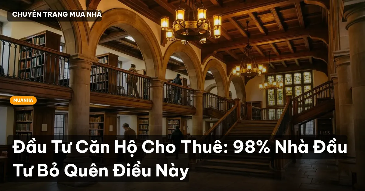 đầu tư căn hộ cho thuê