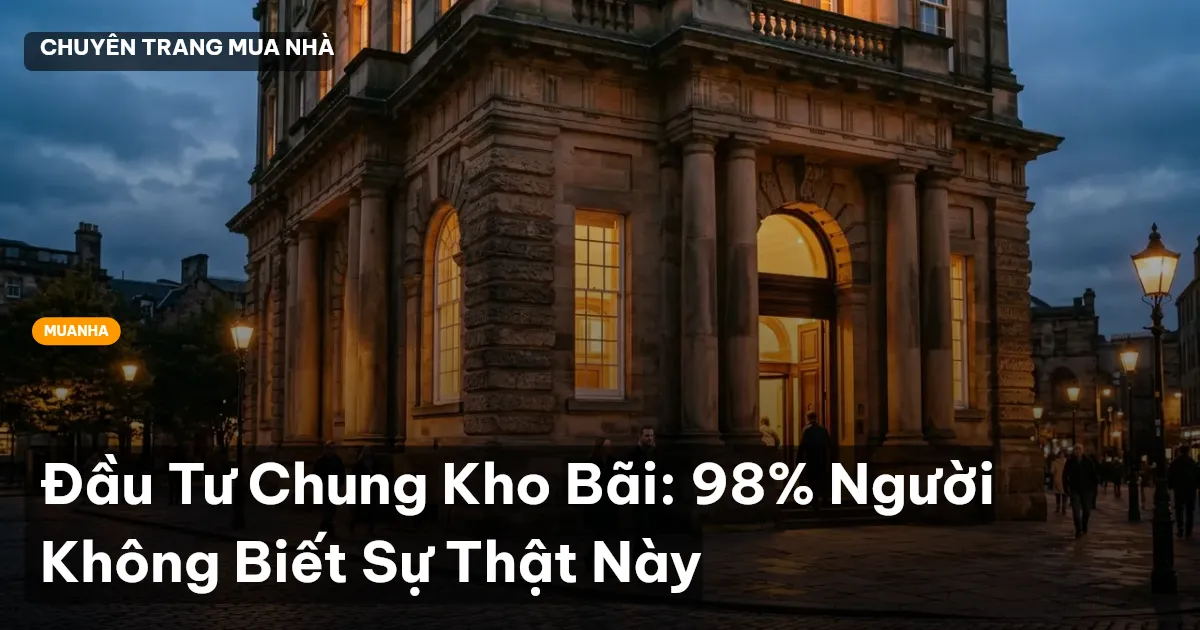 Đầu Tư Chung Kho Bãi: 98% Người Không Biết Sự Thật Này