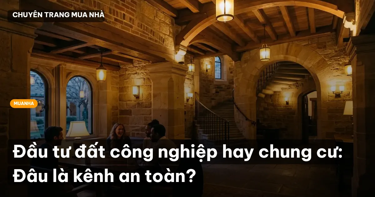 Đầu tư đất công nghiệp hay chung cư: Đâu là kênh an toàn?