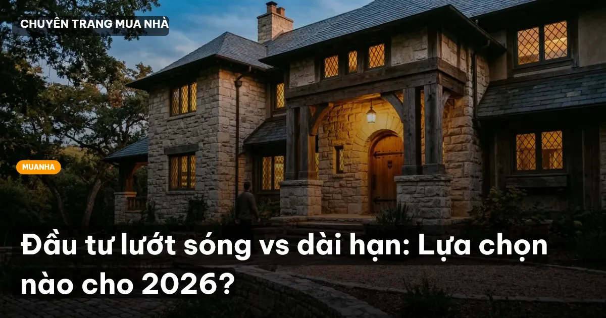 Đầu tư lướt sóng vs dài hạn: Lựa chọn nào cho 2026?