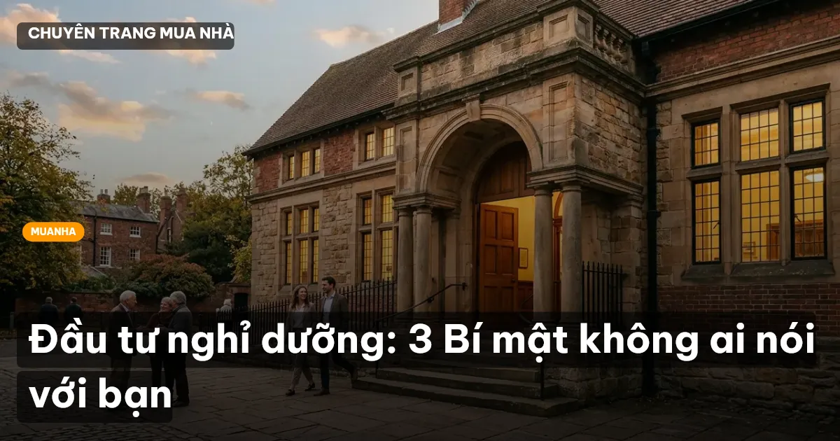 Đầu tư nghỉ dưỡng: 3 Bí mật không ai nói với bạn