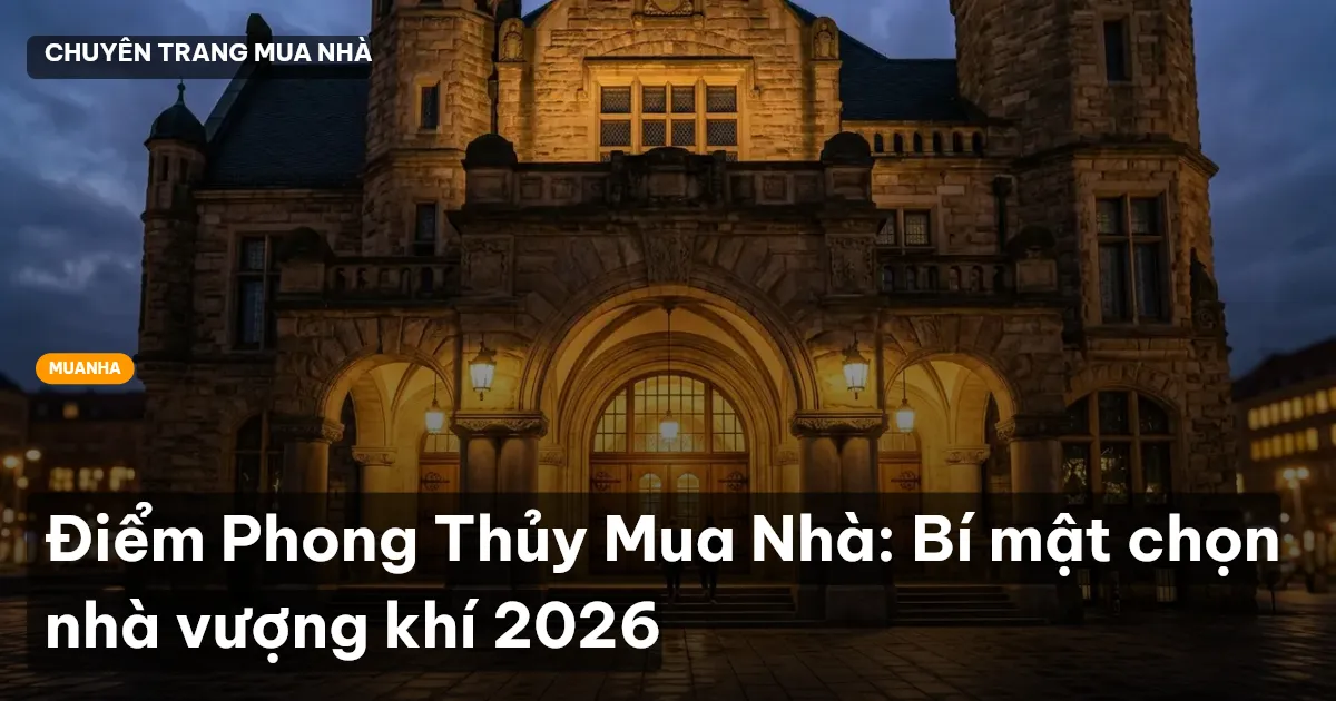 phong thủy mua nhà