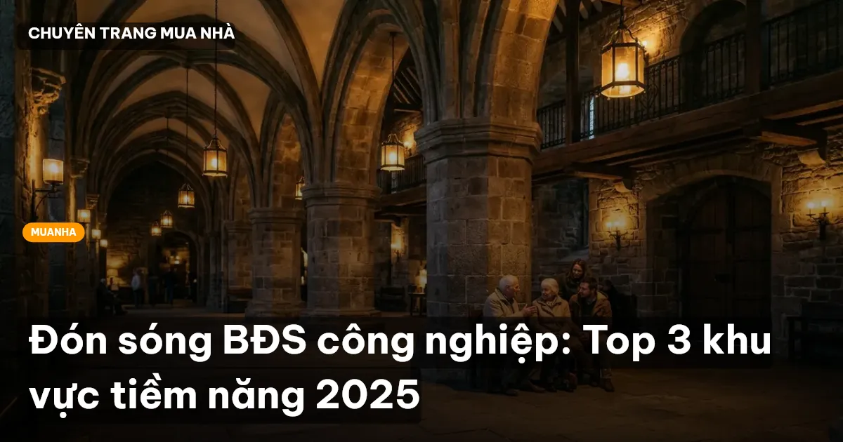 Đón sóng BĐS công nghiệp: Top 3 khu vực tiềm năng 2025