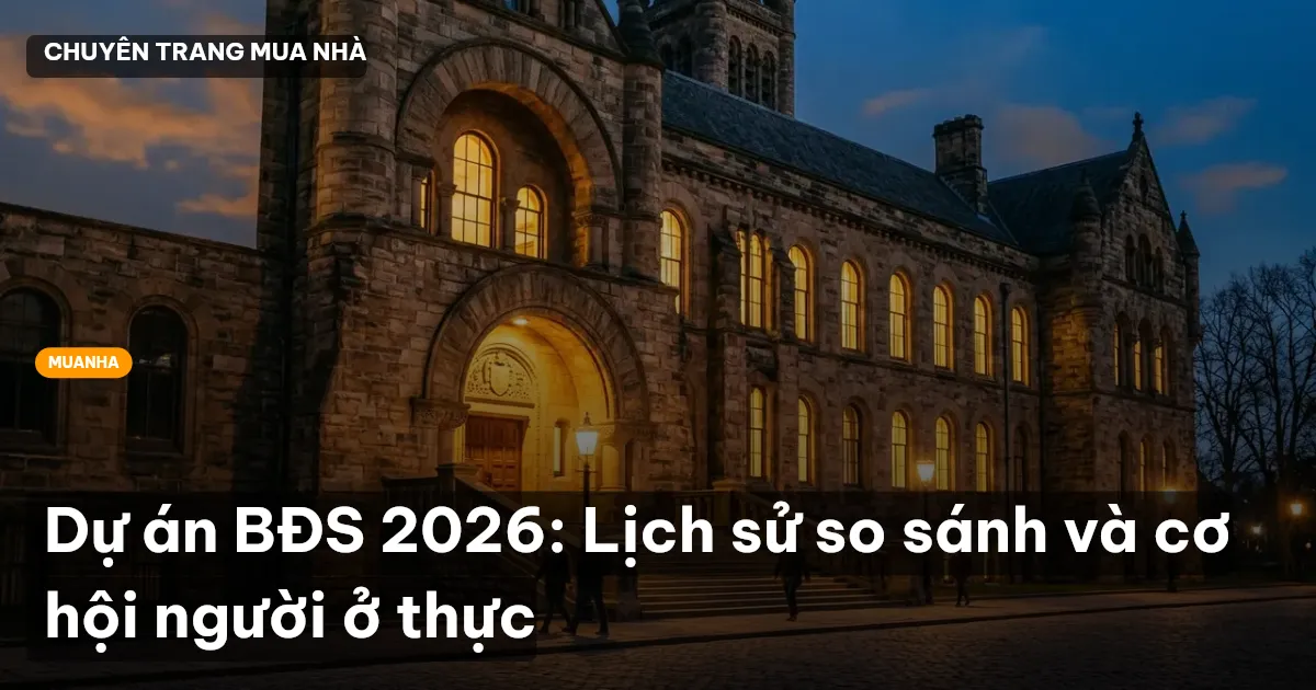dự án BĐS 2026