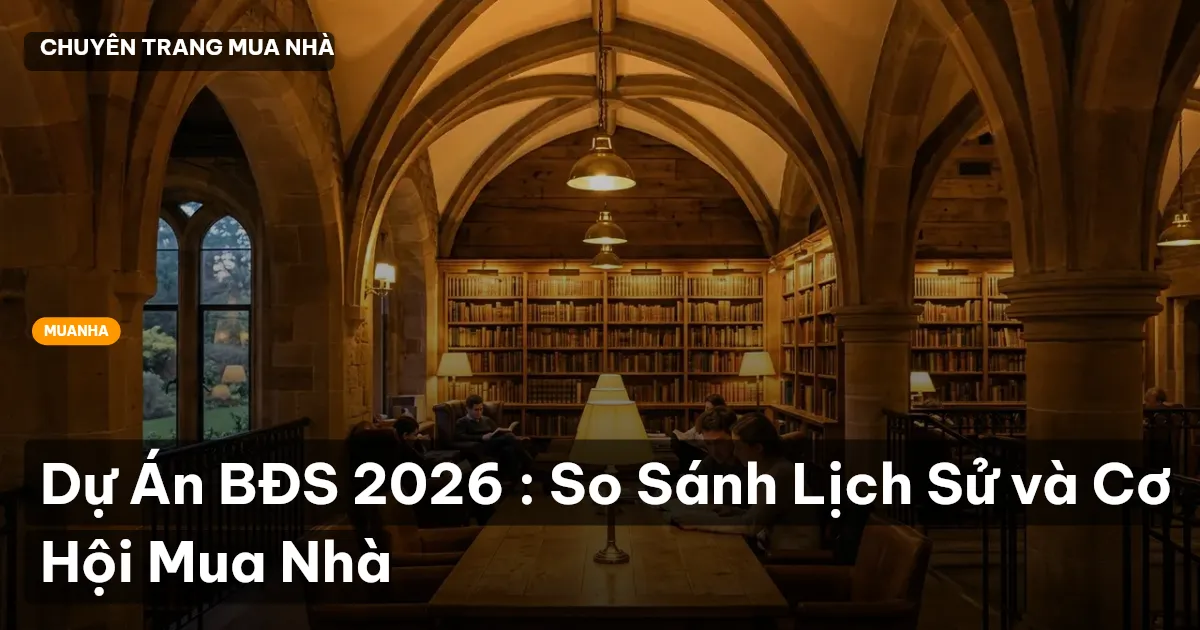 dự án BĐS 2026