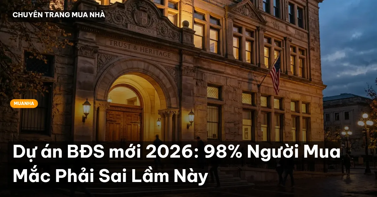 dự án BĐS mới 2026