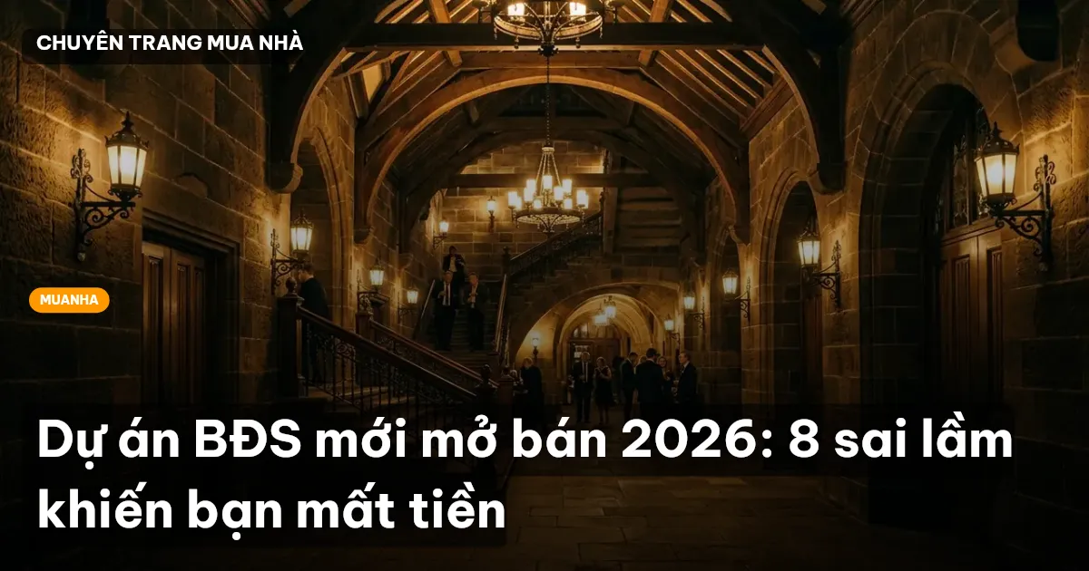 dự án bất động sản mới mở bán 2026