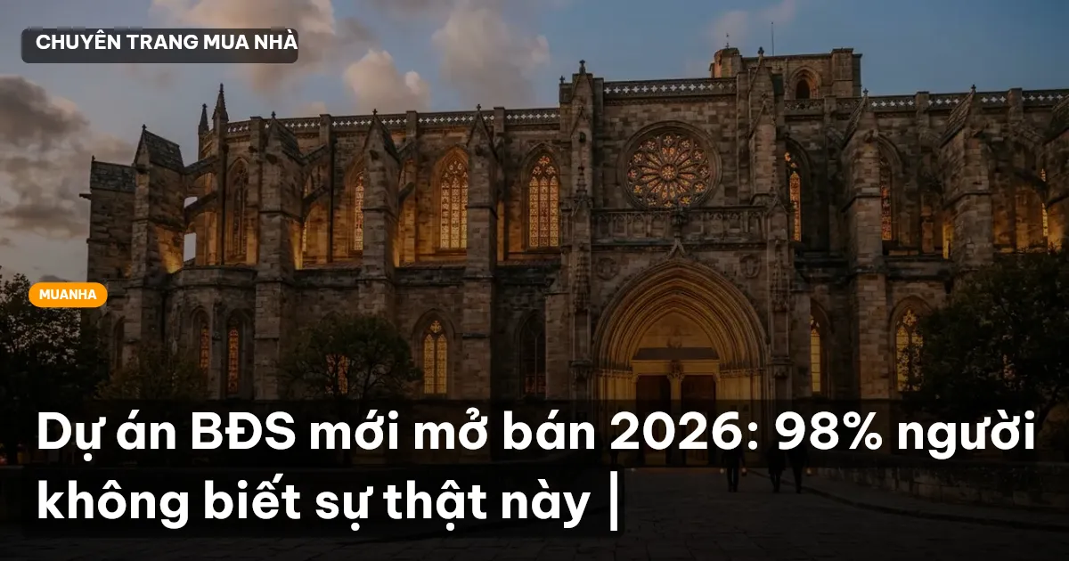 dự án BĐS 2026