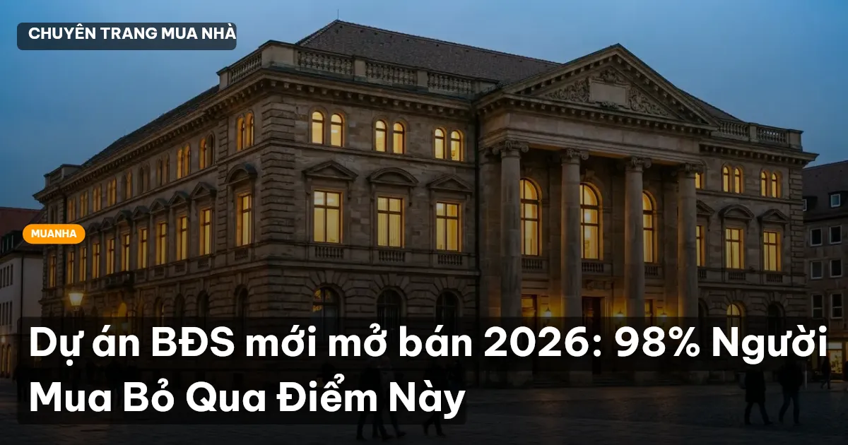 dự án BĐS 2026