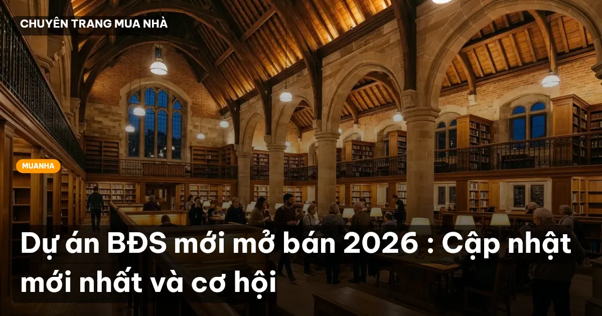 dự án bđs mới mở bán 2026