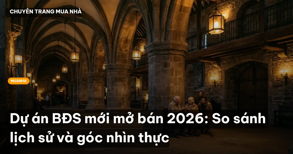 dự án bất động sản mới mở bán 2026
