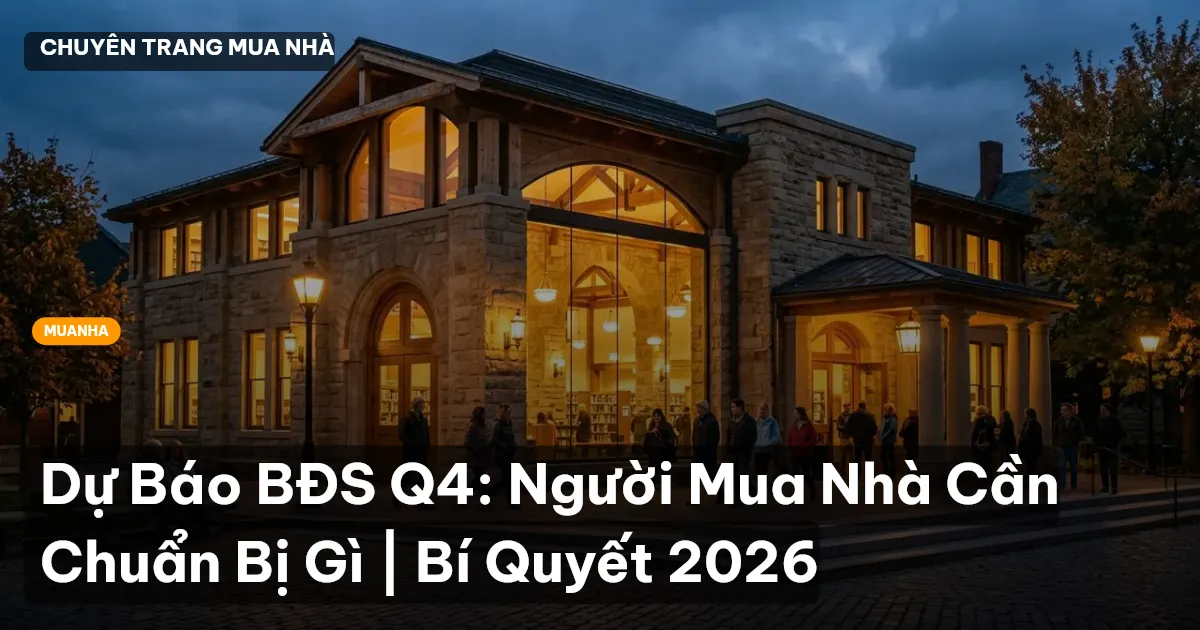 dự báo BĐS Q4