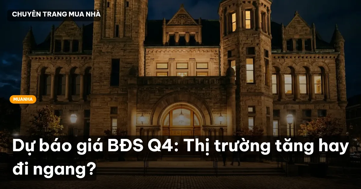 dự báo giá BĐS Q4