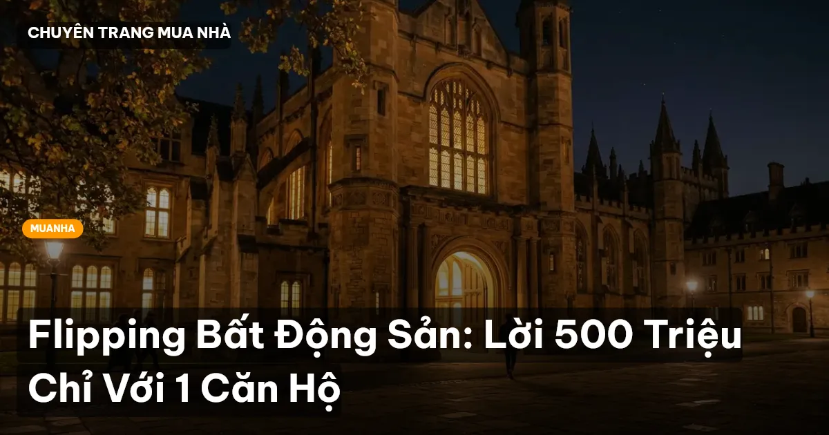 flipping bất động sản