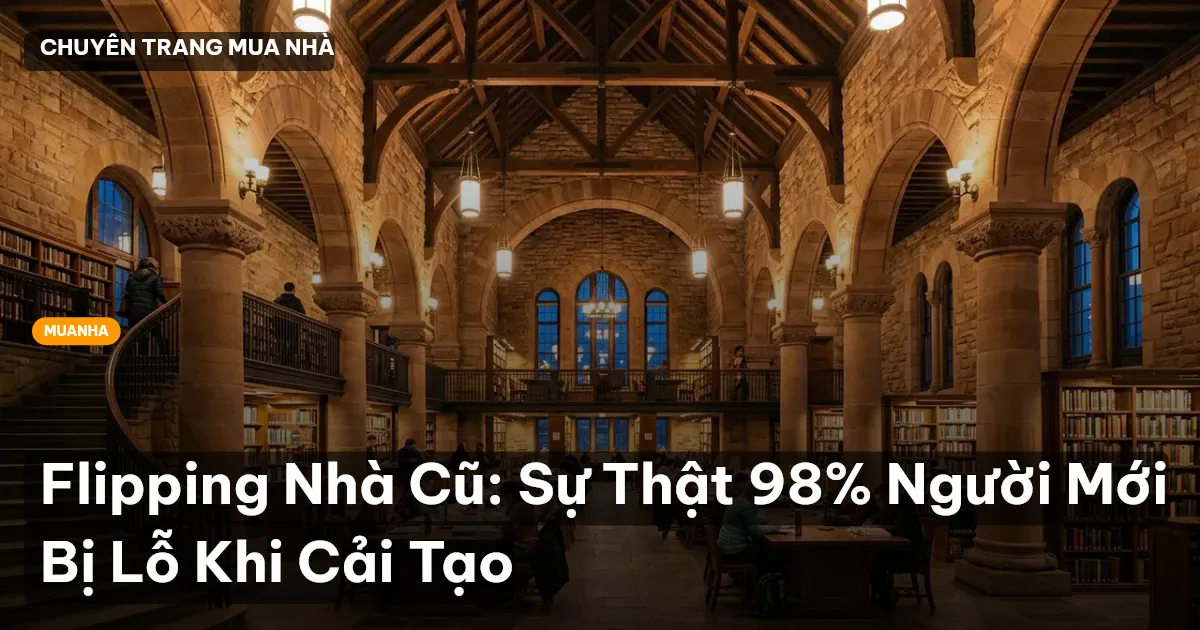 flipping nhà cũ