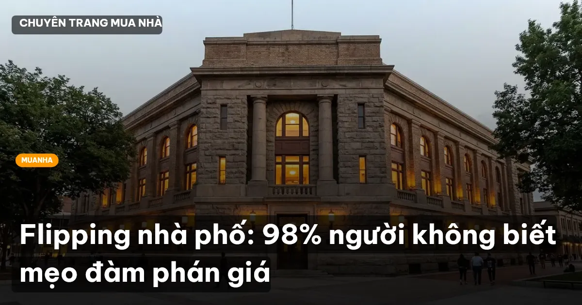 flipping nhà phố
