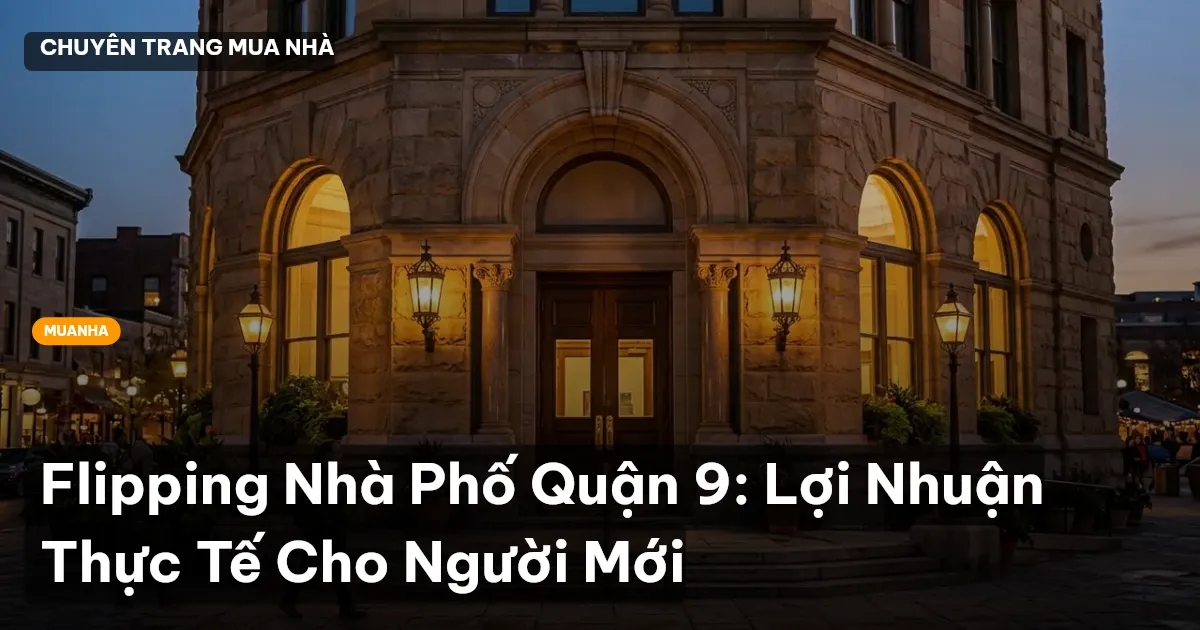 flipping nhà phố