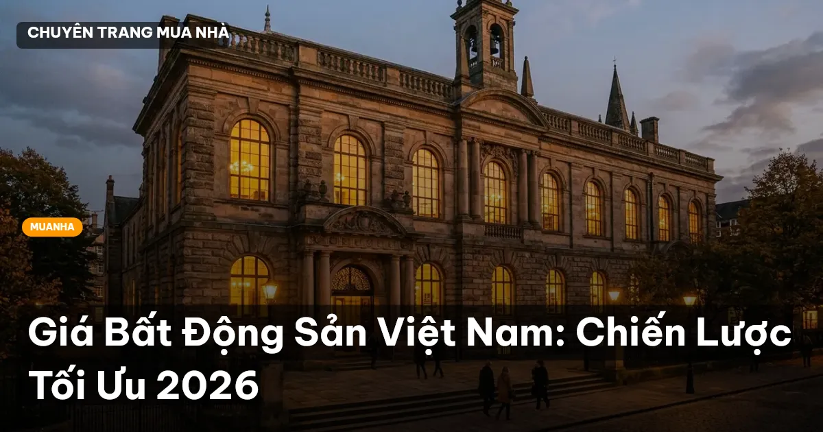 Giá Bất Động Sản Việt Nam: Chiến Lược Tối Ưu 2026
