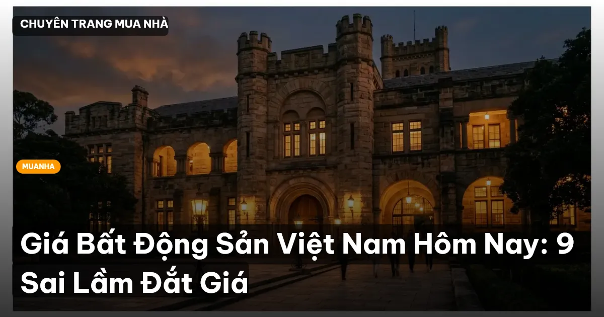 giá bất động sản Việt Nam hôm nay