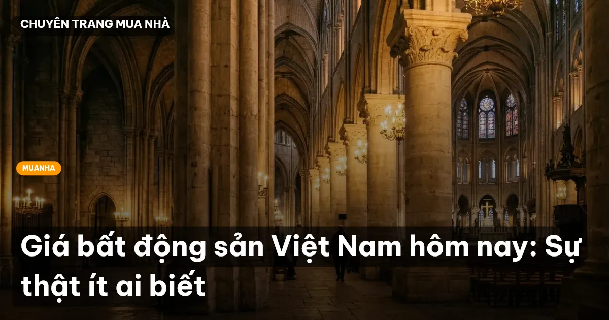 giá bất động sản Việt Nam hôm nay