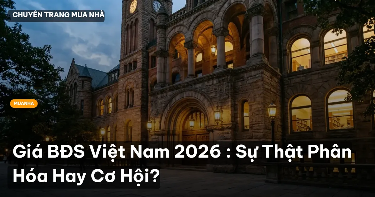 giá bất động sản Việt Nam 2026