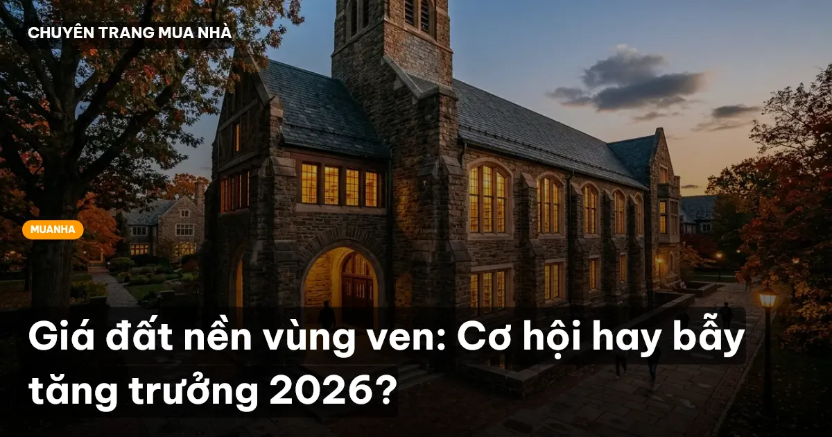 giá đất nền vùng ven