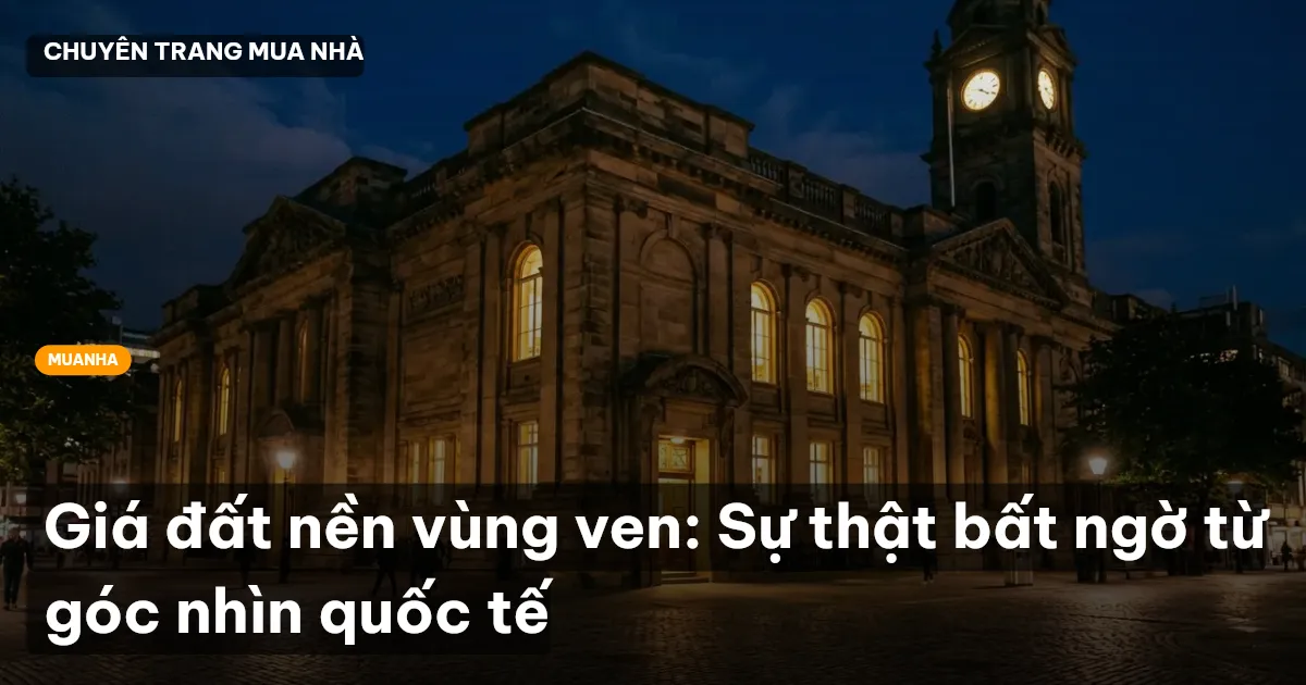 giá đất nền vùng ven